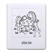 'Woodland Tea Party' Sliding Puzzle (PZ00036517)
