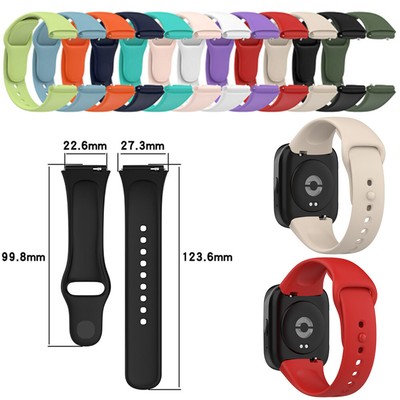 Für Redmi Watch 3 Youth Edition/Watch 3 Lite Silikon Armband Uhrenarmband Band