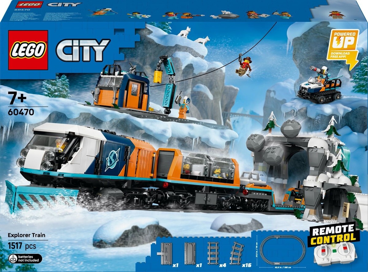 Lego 60470 LEGO 60470 City Explorers' Arctic Polar Express Train