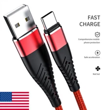 Fast-Charger For Samsung Galaxy S8 S9 S10+ Plus Type C USB-C Data Charging Cable