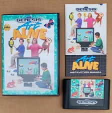 Art Alive (Sega Genesis) - CIB - Cartridge, Manual and Case