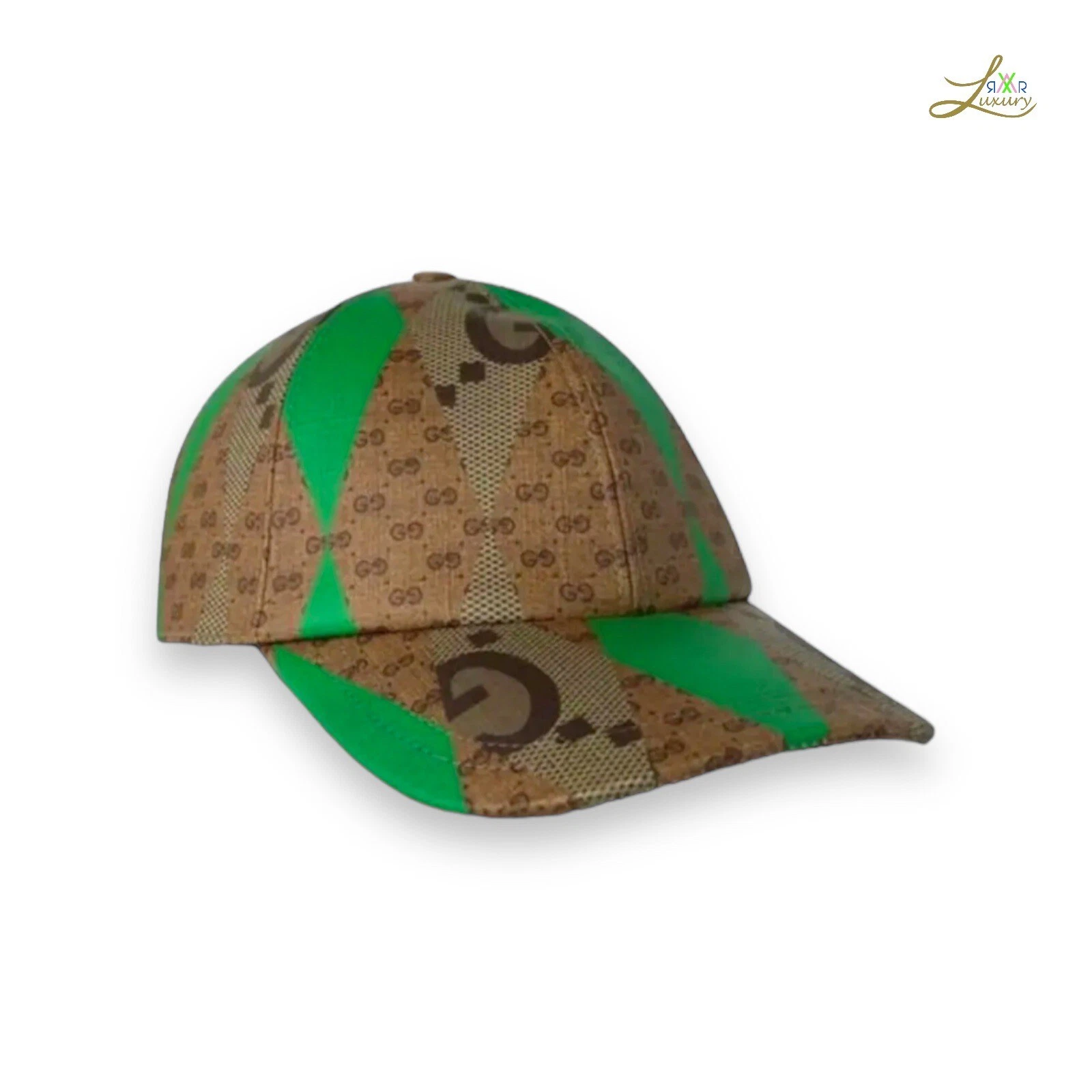 Cappellino da baseball Gucci rivestito stampa GG taglia 59 L