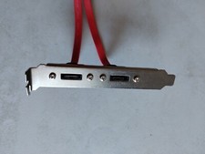 2 Port SATA Firewire Card for Desktop PC Standard Profile Bracket