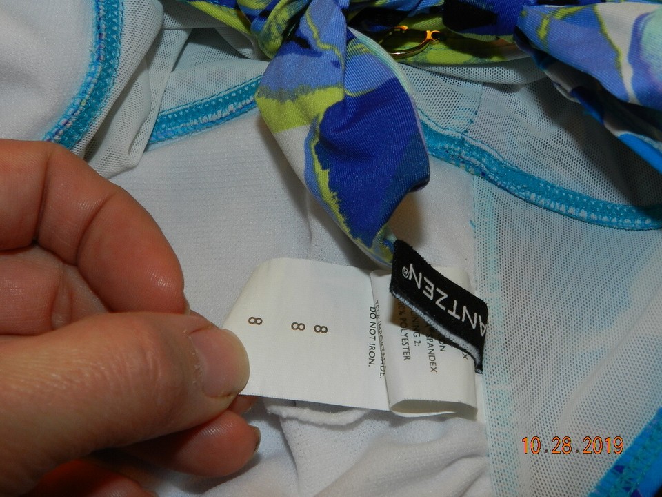 Womens Jantzen Swimming TopSize 8 EUC halter tankini top eBay