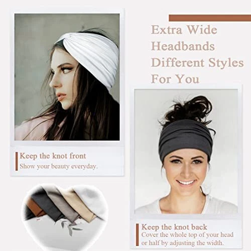 Wide Headbands For Women Extra Large Headband Twisted Knot Head
