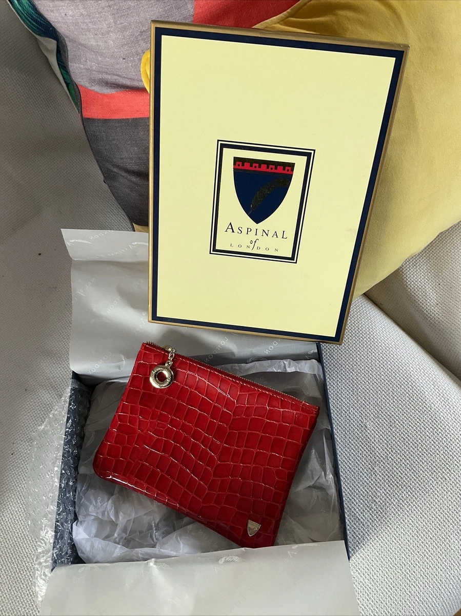 Aspinal red bag hot sale