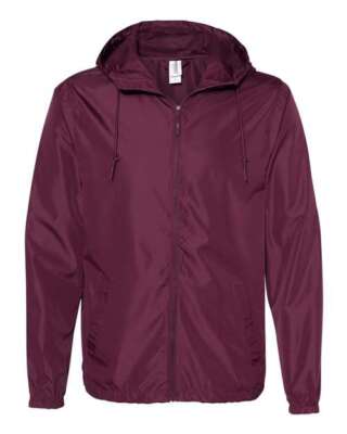 Independent Trading Co. EXP54LWZ Lightweight Full-Zip Windbreaker Jacket