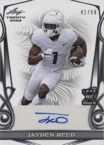 2023 Leaf Trinity Jayden Reed #BA-JR1