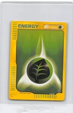 GRASS ENERGY 162/165 - Expedition - eREADER - VINTAGE WOTC Pokemon Card - NM