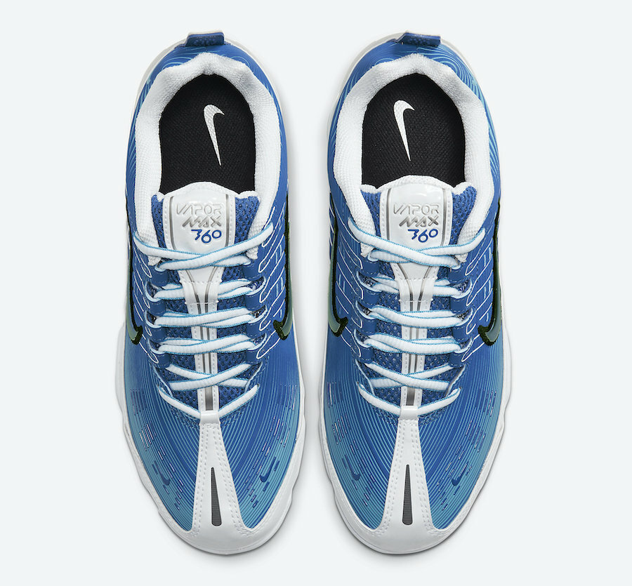 Nike Air Vapormax 360 Varsity Royal Blue Fury White CK9671 400