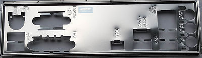 ASUS I/O IO SHIELD BLENDE BRACKET B150-PLUS, B150-PLUS D3   NEU/NEW