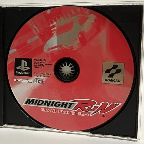 PS1 PS PlayStation 1 Midnight Run Road Fighter 2 Japanese PS1 PS PlayStation 1 Midnight Run Road Fighter 2 Japanese