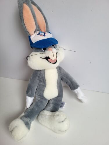 Bugs Bunny Rabbit Stuffed Animal Vintage Toronto Blue Jay's Hat - Picture 1 of 4