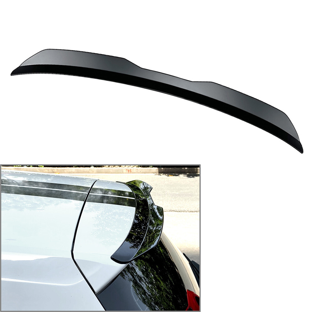 Universal Matte Black Roof Lip Spoiler for Hatchback SUV MPV