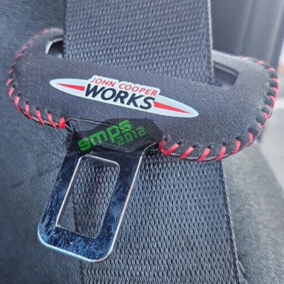 Mini John Cooper Works R61 Paceman JCW Seat Belt Buckle Cover (x2 Pcs)