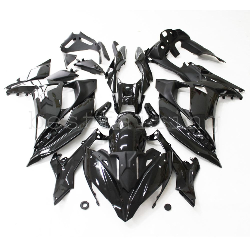 Glossy Black Fairing Kit Bodywork For Kawasaki Ninja 650 EX650 2017-2019 2018