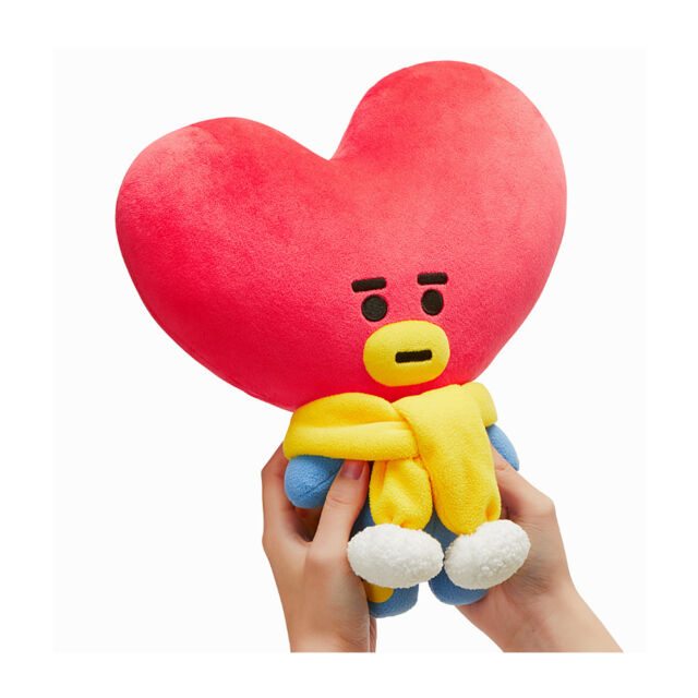 Bt21 Official Merchandise Tata Character Winter Standing Plush Toy Doll 11 Inch for sale online