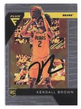 2022-23 Panini Chronicles Draft Picks Flux -Kendall Brown #15 Auto RC SIGNED IP