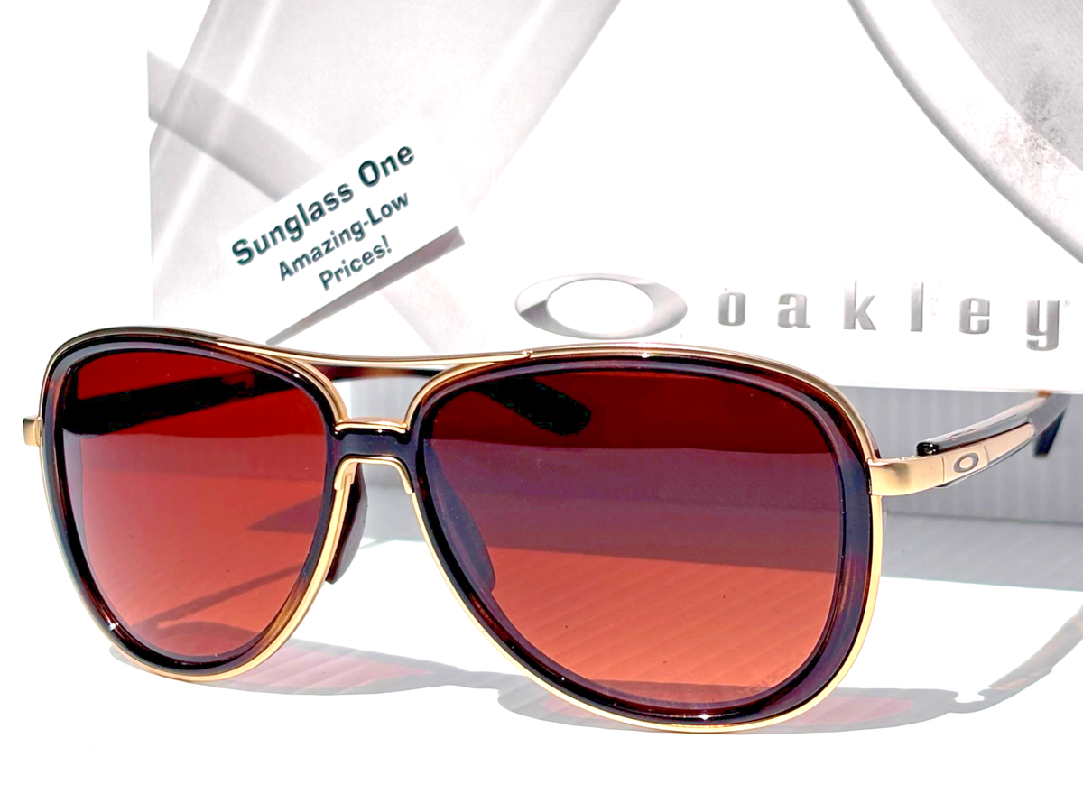 NEW Oakley SPLIT TIME Brown Tortoise PRIZM Brown Gradient Lens