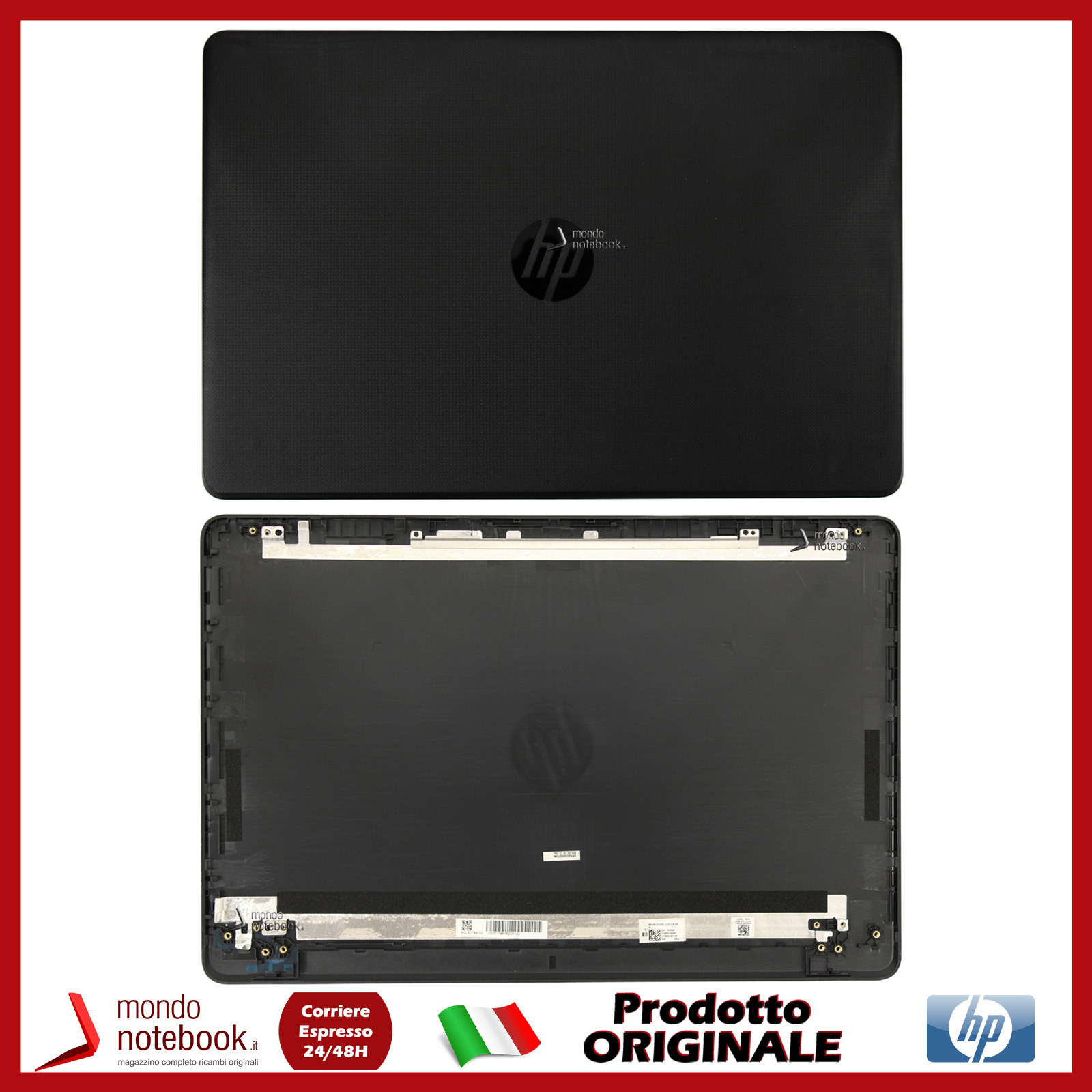 Cover Posteriore E Cerniere LCD Per HP 250/255 G6 - Ricambio Compatibile - Foto 8