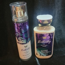 Bath  Body "Butterfly" Fragrance Mist and Lotion