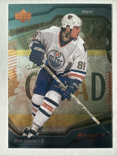 2000 Upper Deck Black Diamond Mike Comrie #97 card
