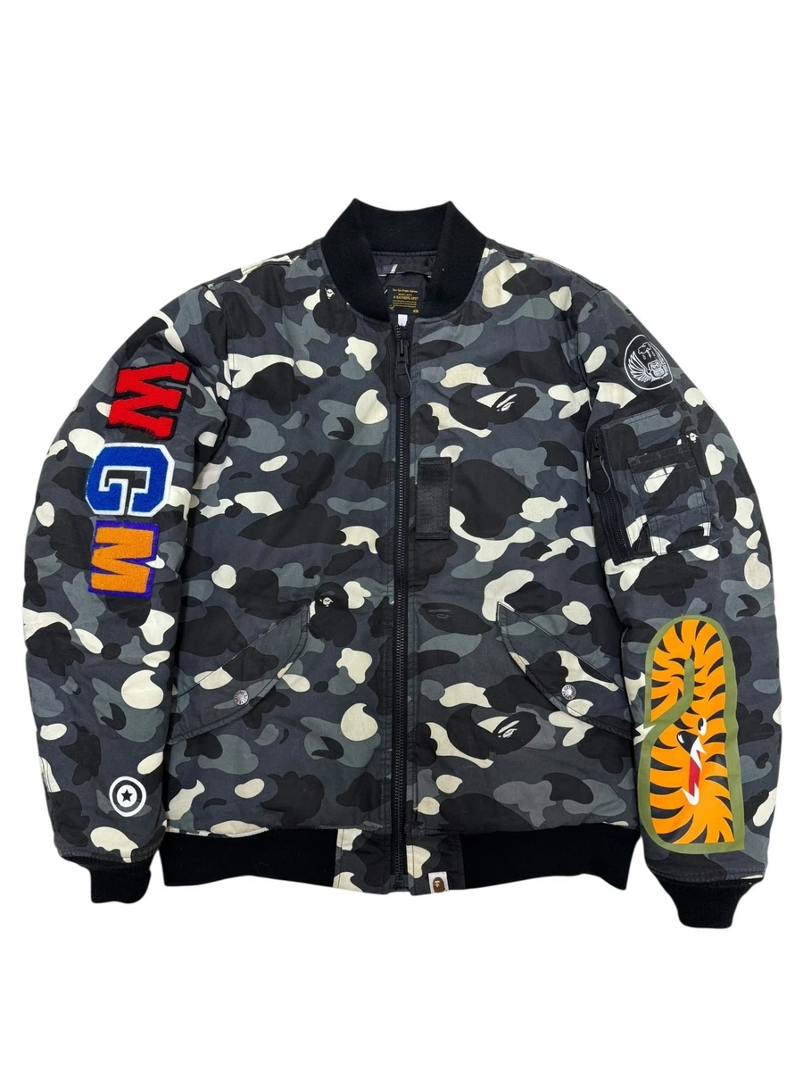 Bape Shark Camo In Men's Coats & Jackets for sale | eBay