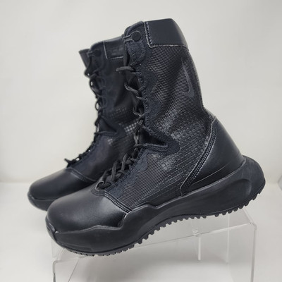 Nike SFB Tactical Boots Mens 6 Triple Black Combat Lace Up  display picture 3