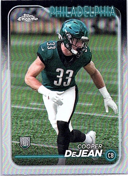 2024 Topps Chrome #232 Cooper DeJean Refractor