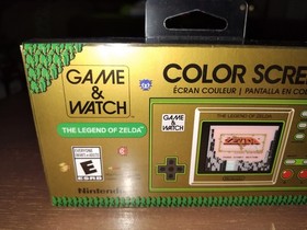 2 Nintendo Game & Watch The Legend of Zelda Handheld Systems Color Screen Sealed