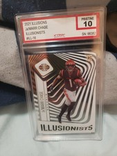 2021 Panini Illusions - Illusionists JaMarr Chase (RC) Iconic Graded 10 Bengals