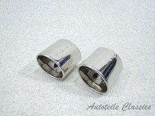 FENNO Endrohr Blenden Set Auspuff NEU für Hyundai Tucson JM 2 Stück Chrome Blend