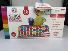 Baby Tissue Box Toy, Montessori Toys For Babies 5M+  Sensory Toys Sense Grow C1