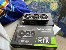 Asus Tuf Gaming GeForce RTX 3070 OC Edition 8 GB GDDR6 scheda grafica 95% nuova