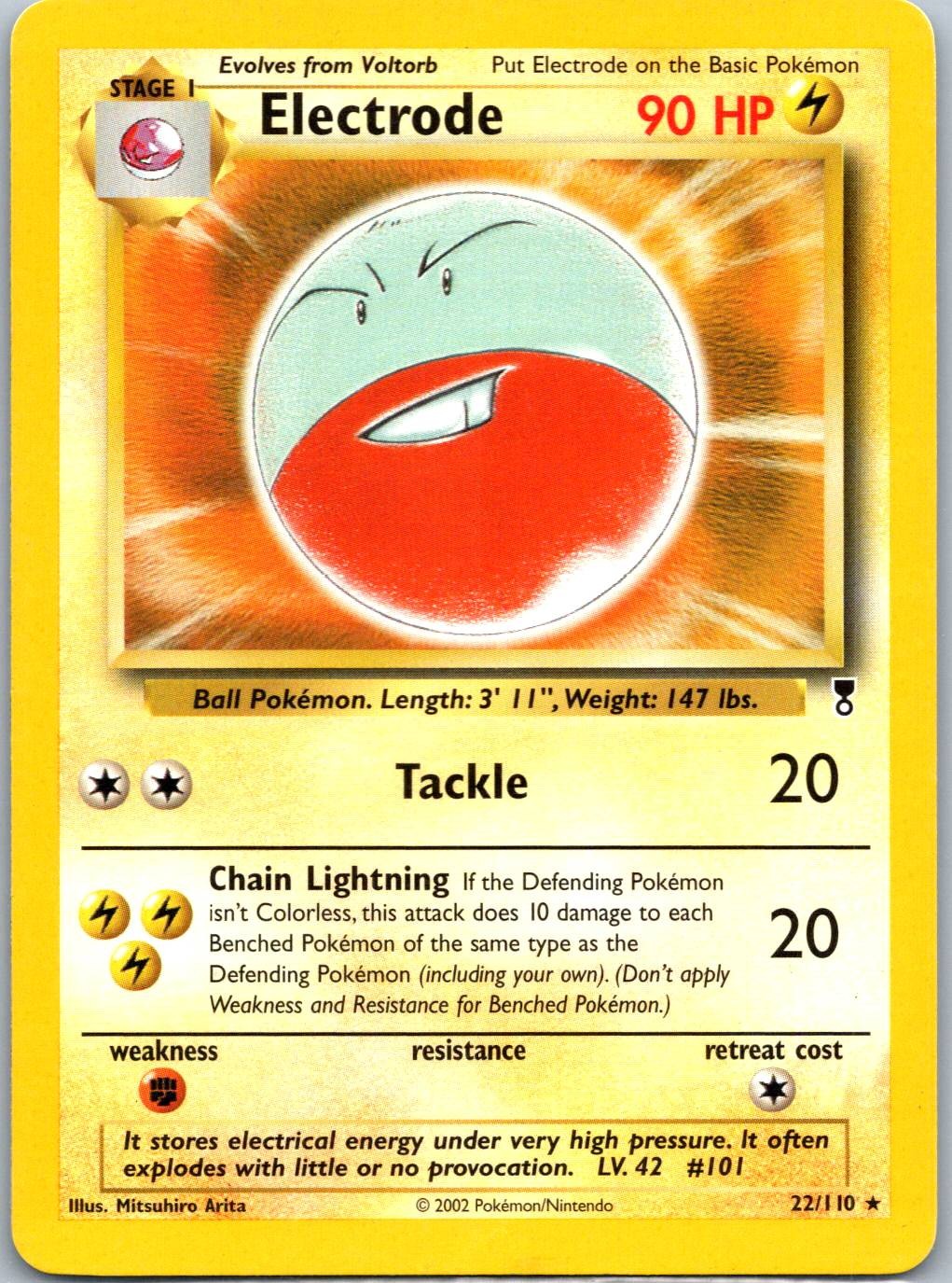Electrode Rare Legendary Collection 022/110 LP