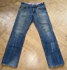 PRPS JAPAN Raw Selvedge Denim Jeans Blue, W32 L31