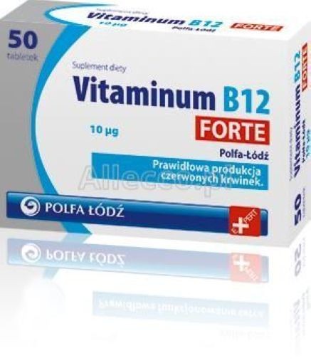 Vitamin B12 Forte Laboratoria 50 tablets