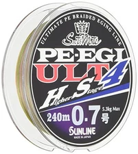 SUNLINE ULT HS4 PE Line  Salty Mate PE Egi  84.5 ft (240 m)  0.7 no. 11.7 lbs