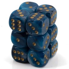Phantom: 16mm D6 Teal/Gold 12