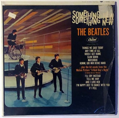 Something New Beatles Vinyl LP Mono Gloversville Pressing Shrink T2108 1964 BIN