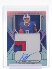 KEON COLEMAN 2024 NATIONAL TREASURES RPA ROOKIE PREMIUM AUTO /35 BILLS Q0305