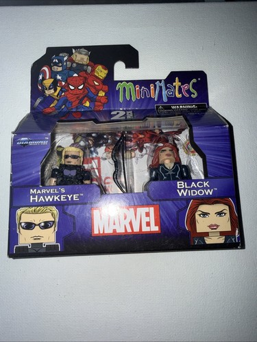 MARVEL'S HAWKEYE & BLACK WIDOW MARVEL MINIMATES WAVE 17 - Picture 1 of 2