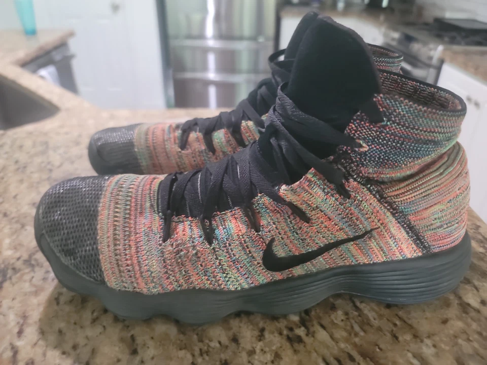 Nike Hyperdunk 2017 Flyknit Multi-Color Team Basketball Shoes Sz. 11.5 - Image 2 of 4