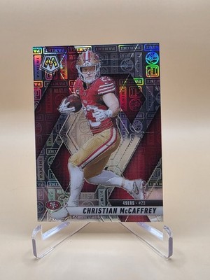 2025 Panini Mosaic - #179 Christian McCaffrey - Silver Knight /149 - 49ers