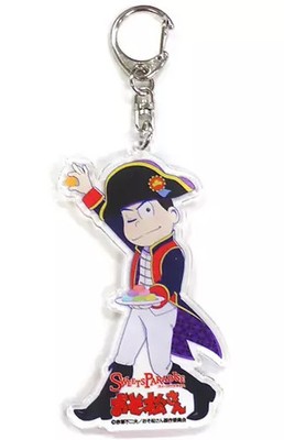 Osomatsu-san x Sweets Paradise Schlüsselanhänger Maskottchen Karamatsu Acryl ...