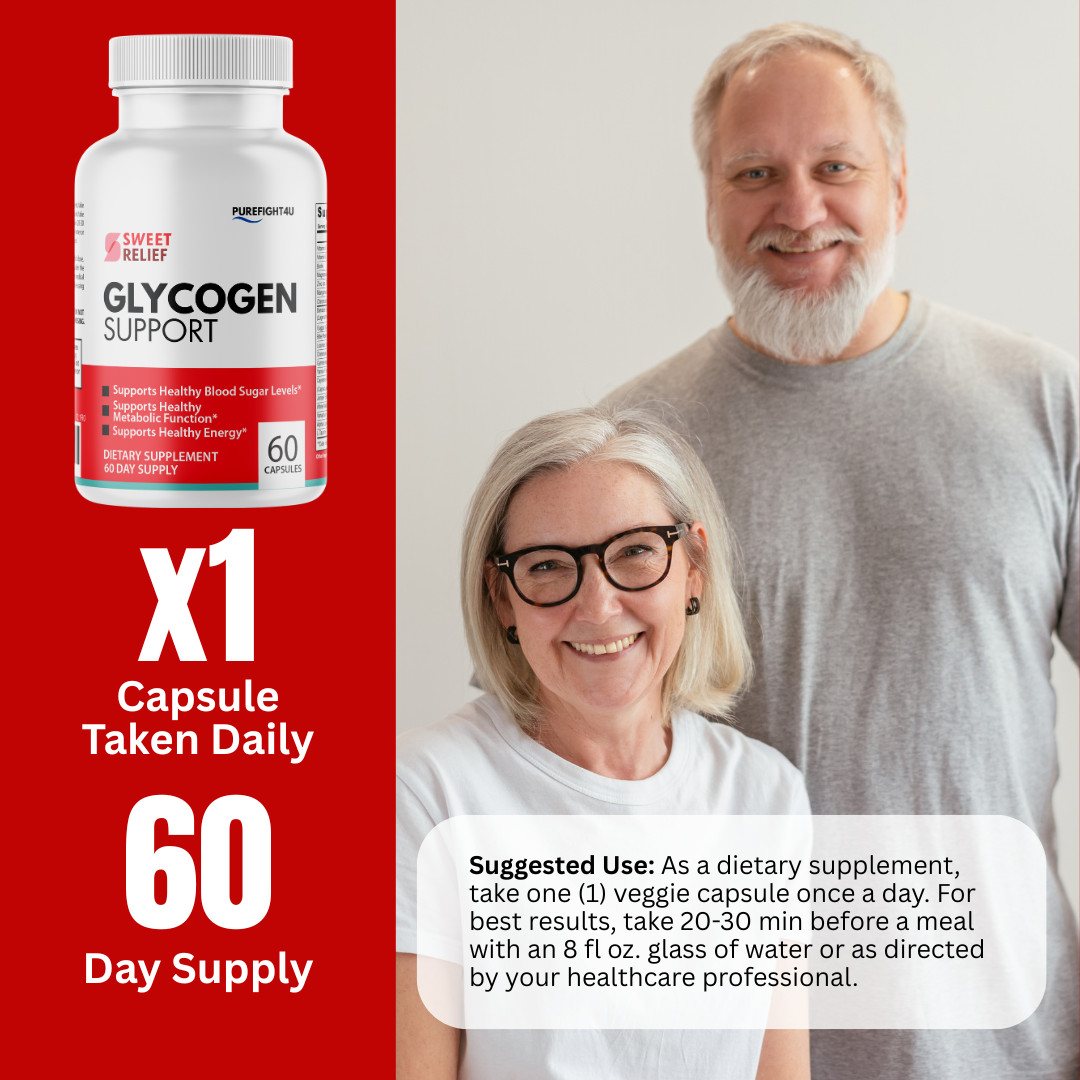 Sweet Relief Capsules Glycogen Support Dietary Supplement - 5 Bottles