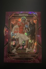2023 Panini Prizm Draft Picks - Jonathan Mingo #150 Purple Ice Prizm /149 (RC)