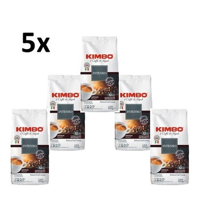 Kimbo Intenso Espresso Kaffee   5 × 1 kg | Mondo Barista | Kaffeebohnen