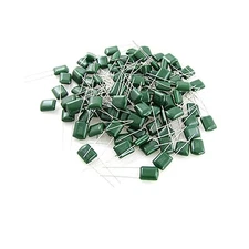 DC 100V 0.1uF Mylar Polyester Film Capacitor(Bag of 100)