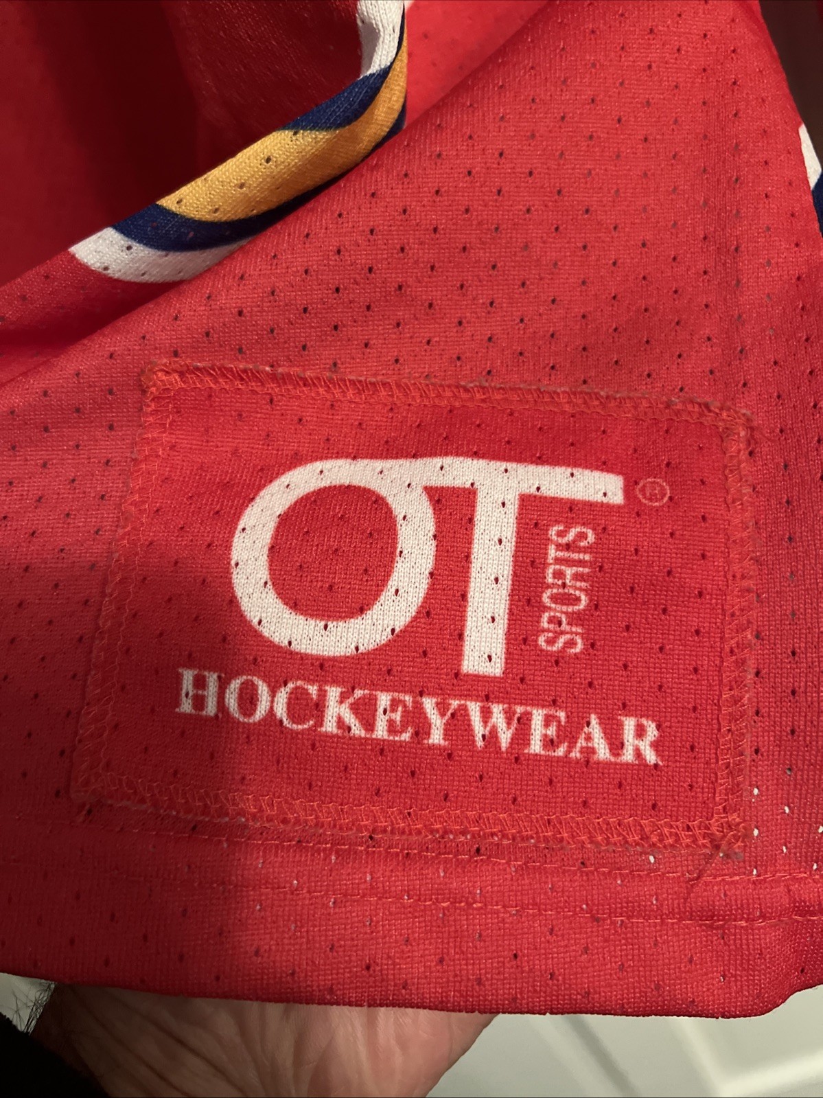 Vintage Carolina Monark Hockey Jersey  Made USA OT Brand SZ.XXL Great Shape